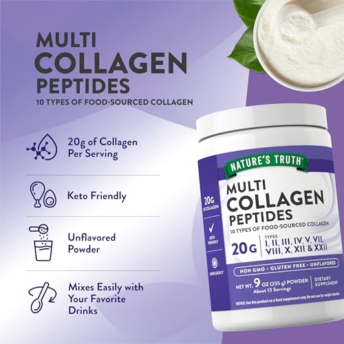 10 tipos de colágeno en un solo producto