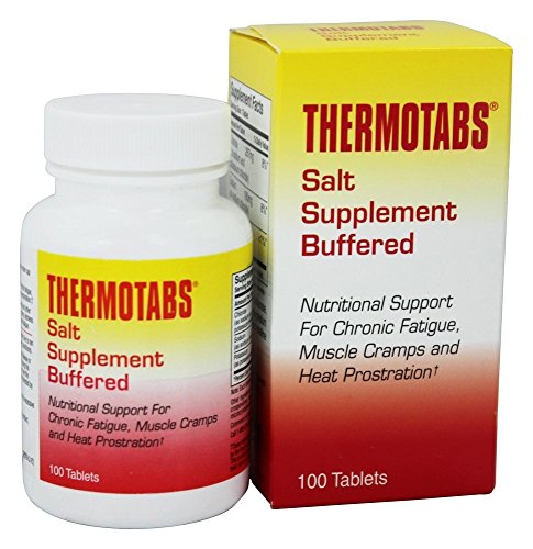 100 tabletas de electrolitos Thermotabs