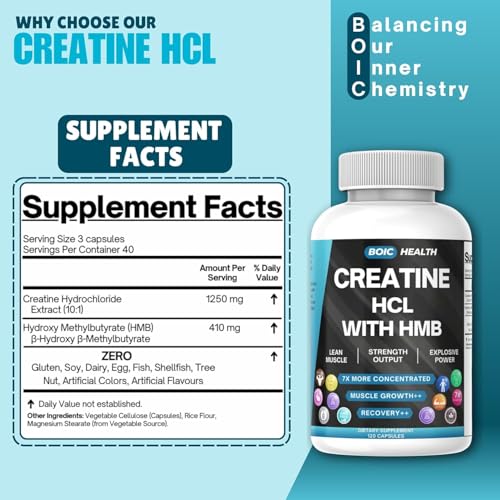 120 cápsulas de creatina efectiva