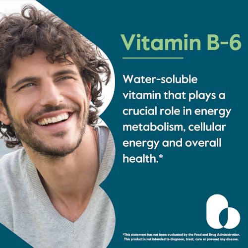 120 cápsulas de Vitamina B6