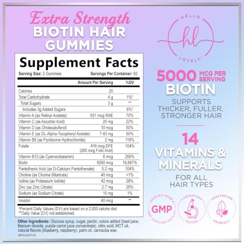 120 Gomitas Hair Vitamin
