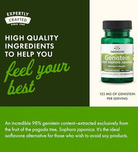 125 mg de genisteína por porción