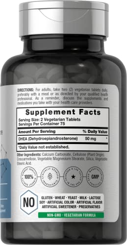 150 tabletas de DHEA Horbäach