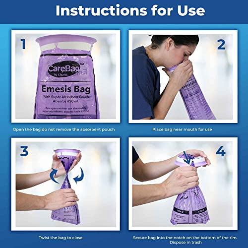 20 bolsas para vómito en un solo paquete