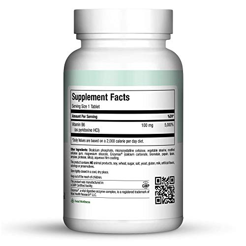 200 Tabletas de Vitamina B6