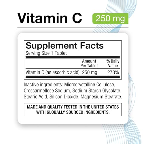 200 tabletas de Vitamina C