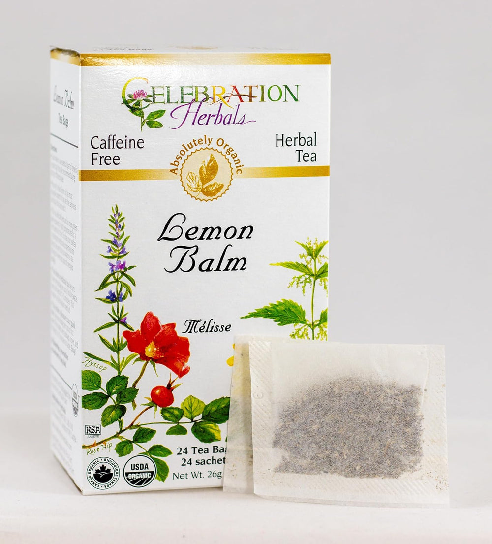 24 bolsitas de té de melisa