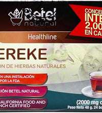 24 bolsitas de té wereke natural