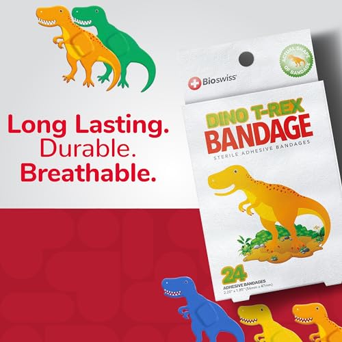 24 piezas de vendajes dinosaurio