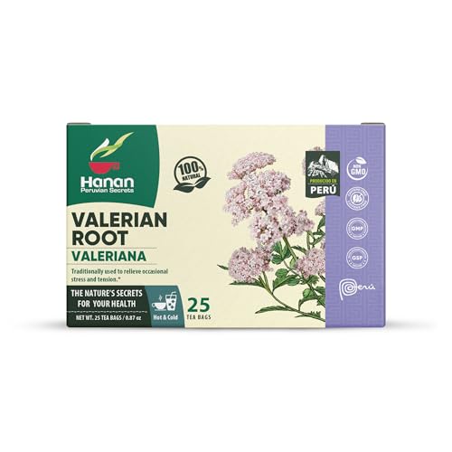 25 bolsitas de té valeriana