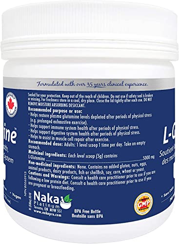 250g de L-Glutamina para deportistas