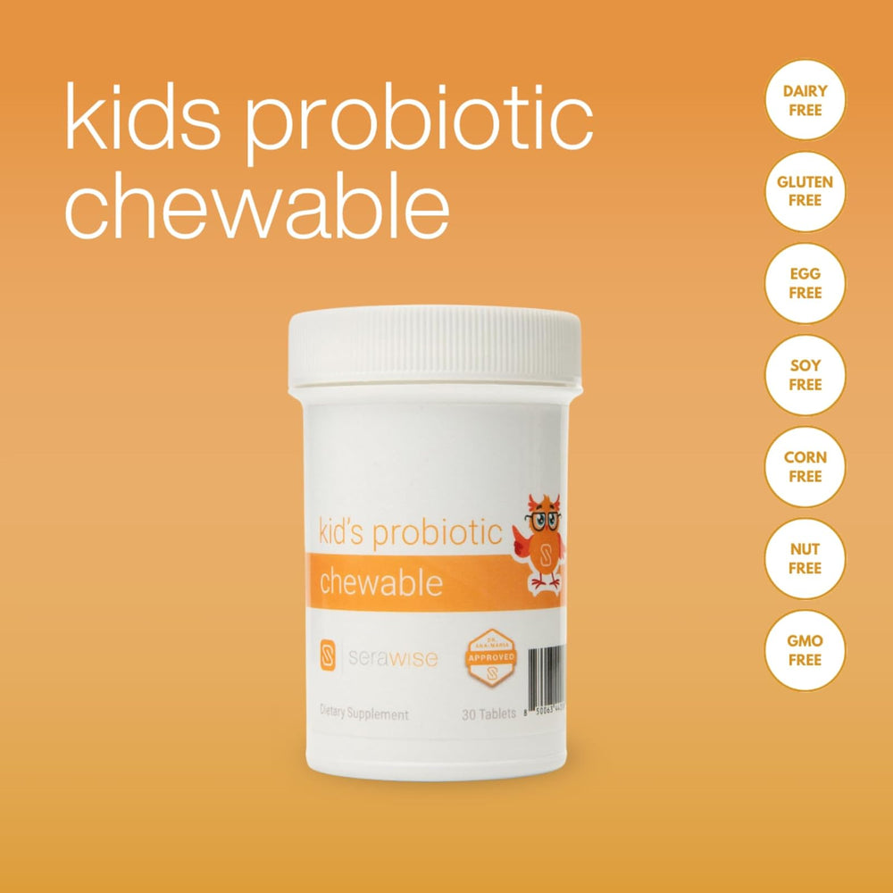 30 tabletas de probióticos masticables