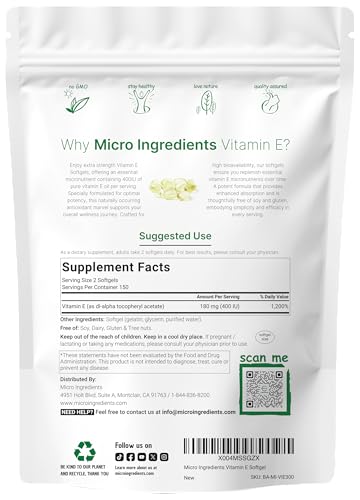 300 cápsulas de Vitamina E