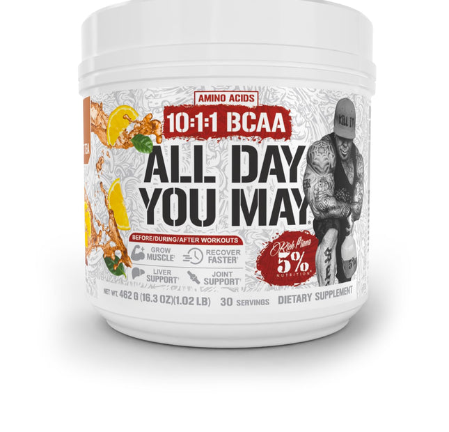 5% Nutrition BCAA en polvo