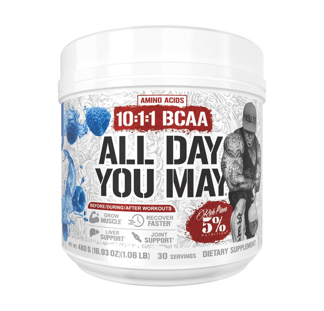 5% Nutrition BCAA en polvo