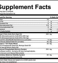 60 cápsulas blandas Omega 3