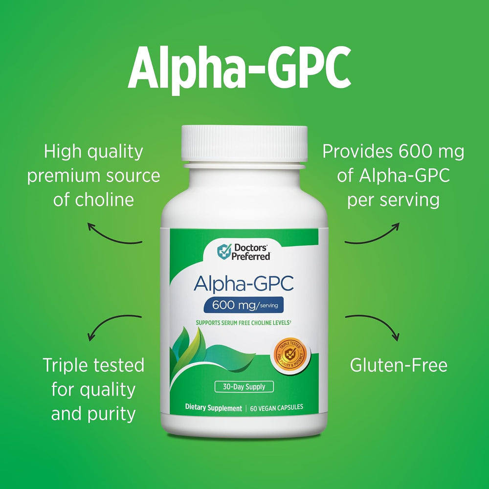 60 cápsulas de Alpha GPC