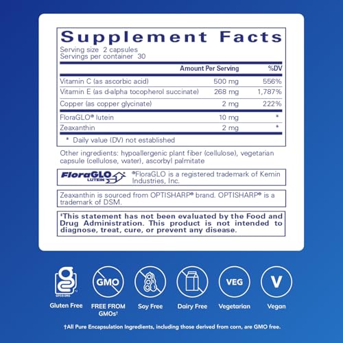 60 cápsulas de EyeProtect Basics