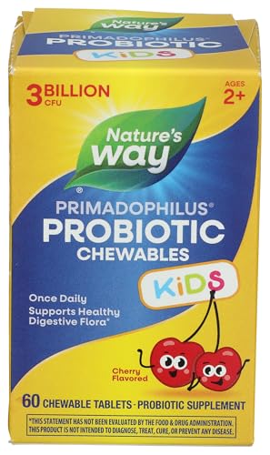 60 masticables de probióticos