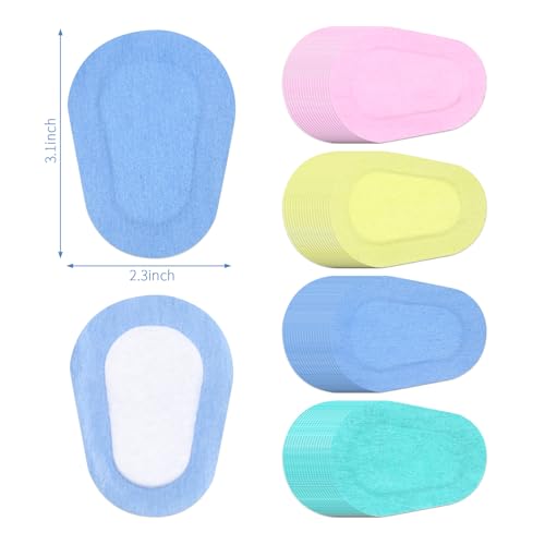60 piezas de parches para ojos coloridos