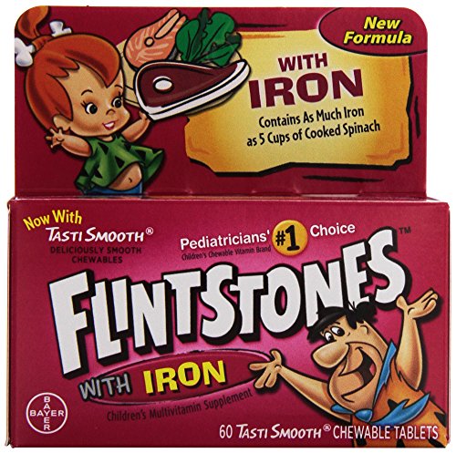 60 tabletas de Flintstones