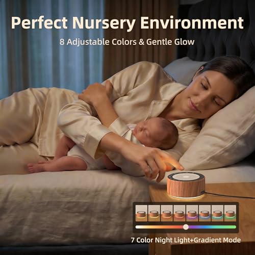 8 luces nocturnas de colores variados