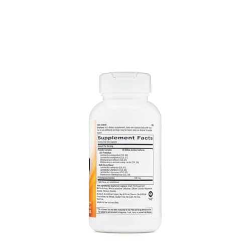 90 cápsulas de probióticos GNC