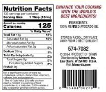 Aceite de aguacate rico en nutrientes