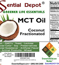 Aceite de coco resellable para almacenamiento