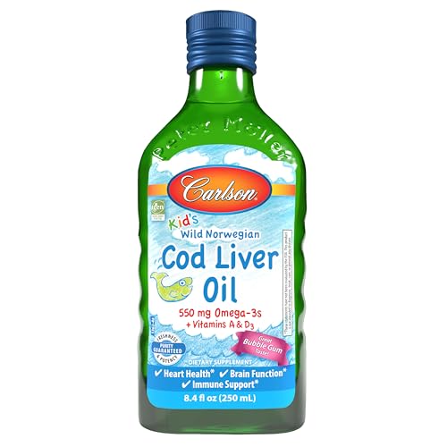 aceite de hígado de bacalao para niños