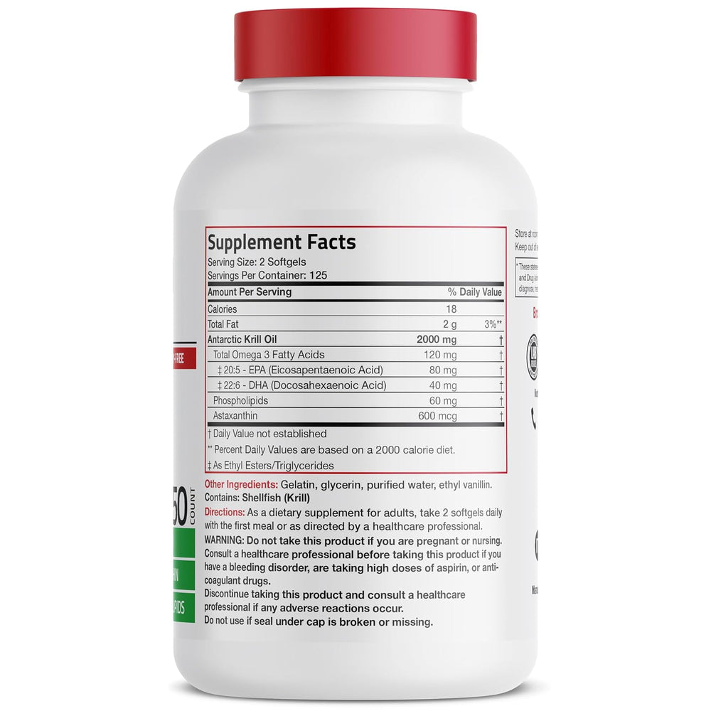 Aceite de krill 250 cápsulas