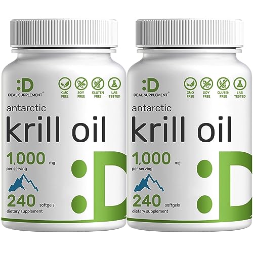 Aceite de krill antártico puro