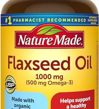 aceite de linaza Nature Made beneficios para la salud