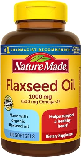 aceite de linaza Nature Made beneficios para la salud