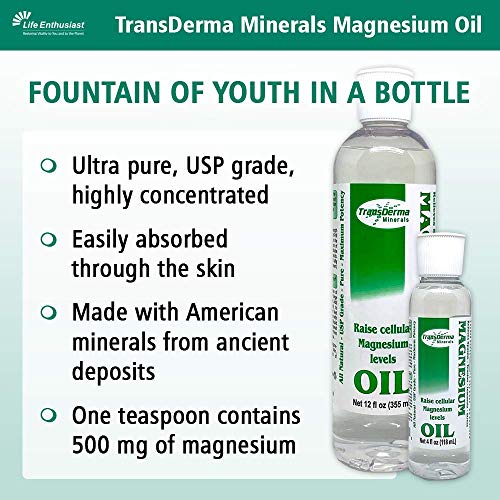 Aceite de Magnesio para aliviar dolores