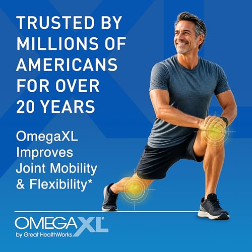 Aceite de mejillón verde OmegaXL para bienestar