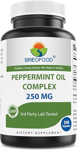 Aceite de menta Brieofood para digestión