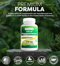 aceite de menta para laxantes