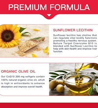 Aceite de oliva orgánico en CoQ10