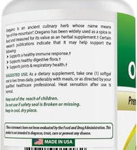 aceite de orégano antioxidante en cápsulas