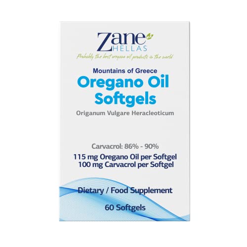 Aceite de orégano en softgels fáciles