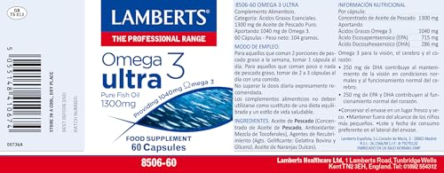 Aceite de pescado concentrado 1300mg