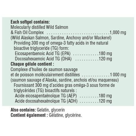 Aceite de pescado Jamieson 1000mg gelatinas