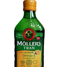 aceite de pescado Möllers sabor a limón