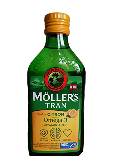 aceite de pescado Möllers sabor a limón