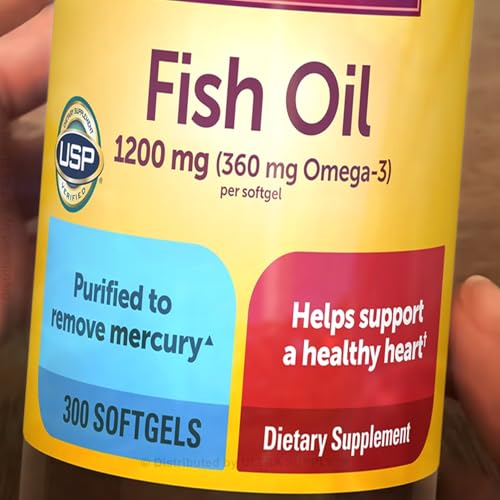 Aceite de pescado Nature Made beneficios para la salud