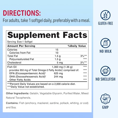 Aceite de pescado Omega 3 beneficioso