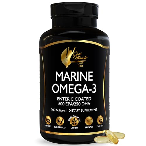 aceite de pescado omega-3 marino