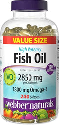 Aceite de pescado Webber Naturals potente