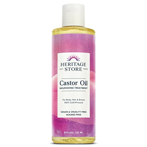 Aceite de ricino para cabello saludable